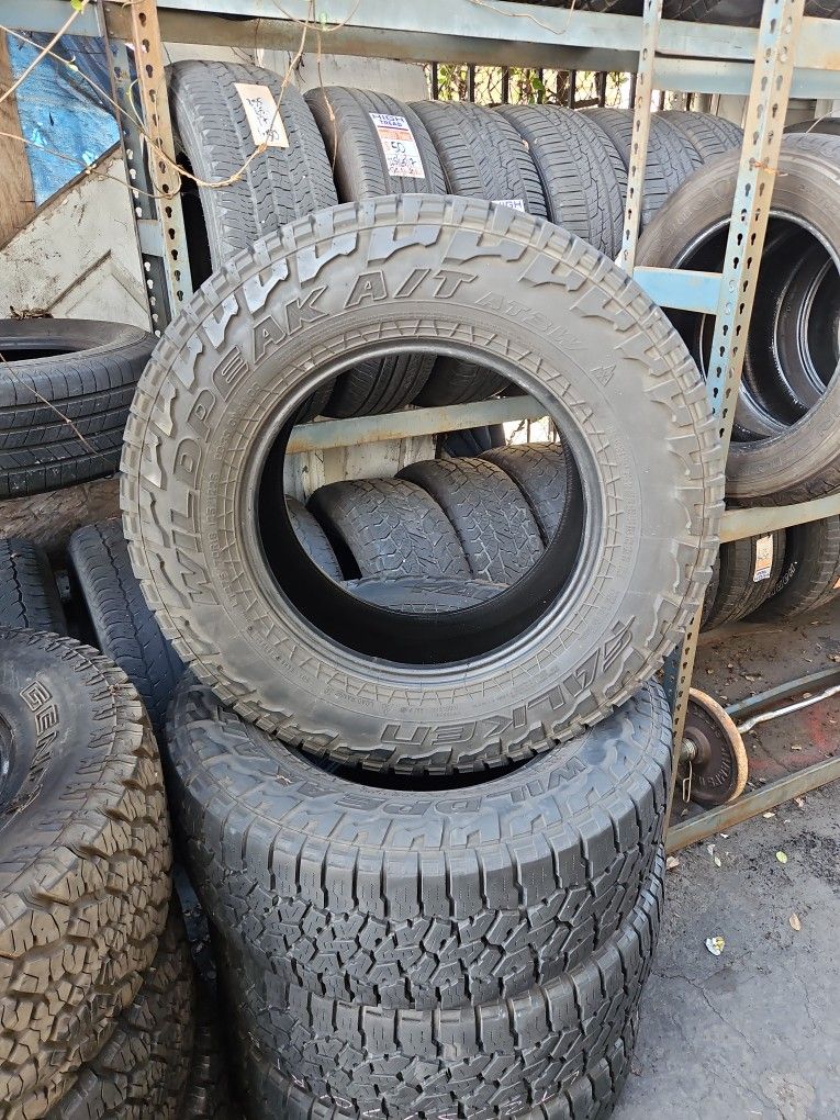 Lt275/70/18 Falken Wildpeak Tires 275 70 18