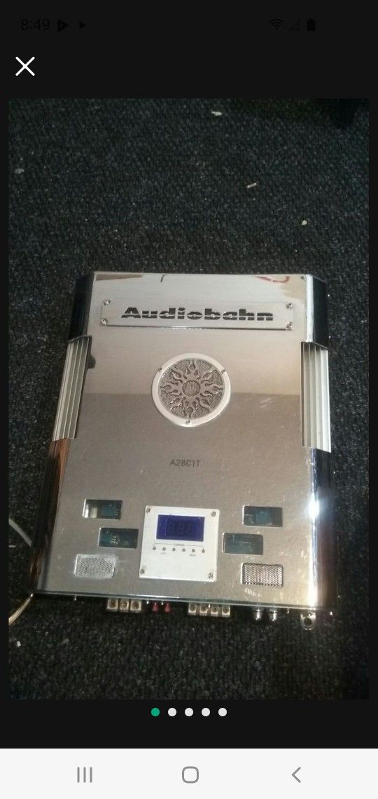 Audiobahn A2801T 1200W MAX CLASS A/B 2