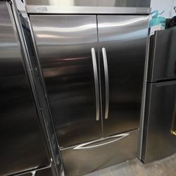 42" KITCHENAID BUILT IN STAINLESS STEEL FRENCH DOOR 