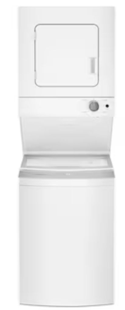 NEW! 🔥*Clearance* 🔥 Warranty!!! Whirlpool Stackable Washer Dryer, NEW!