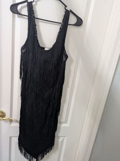 Women's 1920s Flapper Halloween Costume - Great Gatsby / Roaring 20s Dress, Size S (4-6)