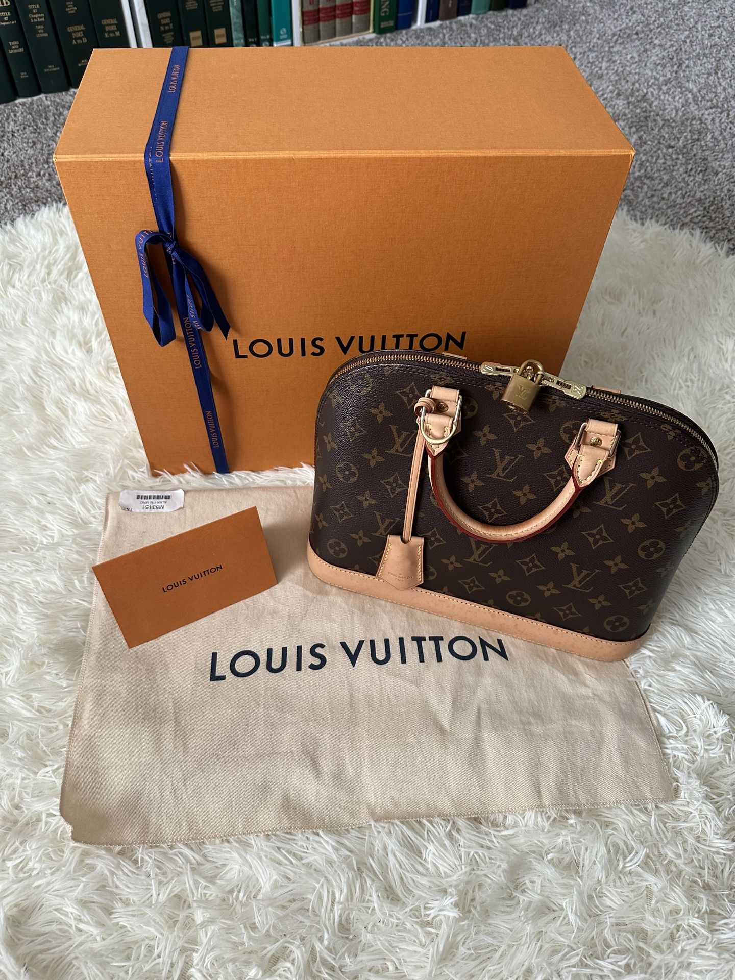 Louis Vuitton Alma PM Handbag Monogram