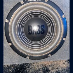 Alpine 12 Inch Subwoofer 
