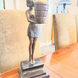 Unique art deco statue