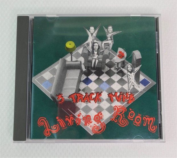 3 TRACK MIND - Living Room 1996 CD Jam & Bread NW Band Originals Signed