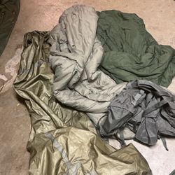 3 Piece Army Military Sleeping Bag
