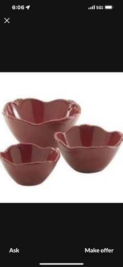 Princensse  House   Pavallon   Set  3     Rojo  Nuevo   Caja   