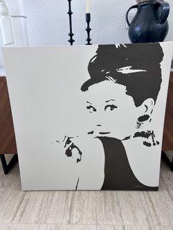 Audrey Hepburn IKEA Print On Canvas 
