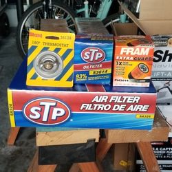 2 Oil Filters, Air Filter & Thermostat