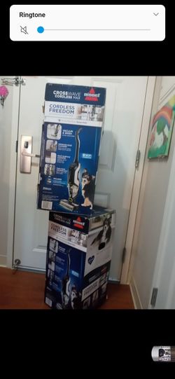 Bissell vacuum and mop