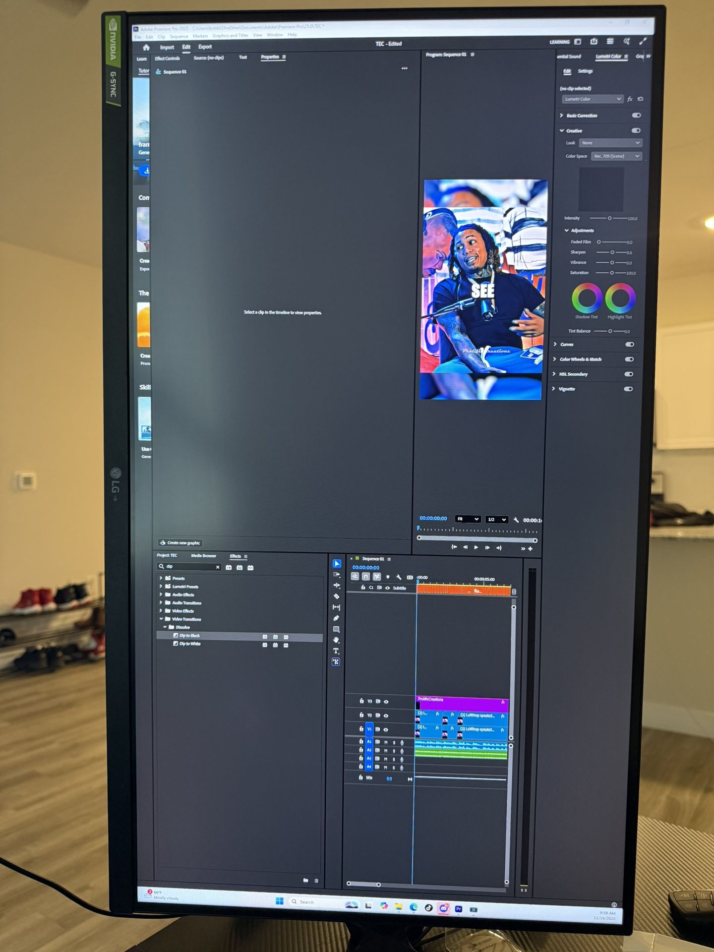 LG - UltraGear 27”; Nano IPS QHD 1-ms G-SYNC Compatible Monitor with HDR - Black