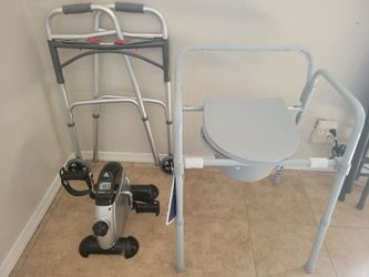 Bedside commode, Front Wheel Walker