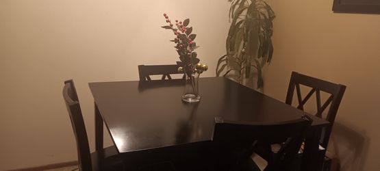 Wooden Counter High Table