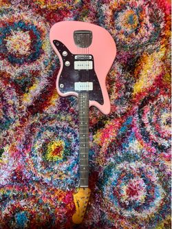 Like New Pink Squier Jazzmaster