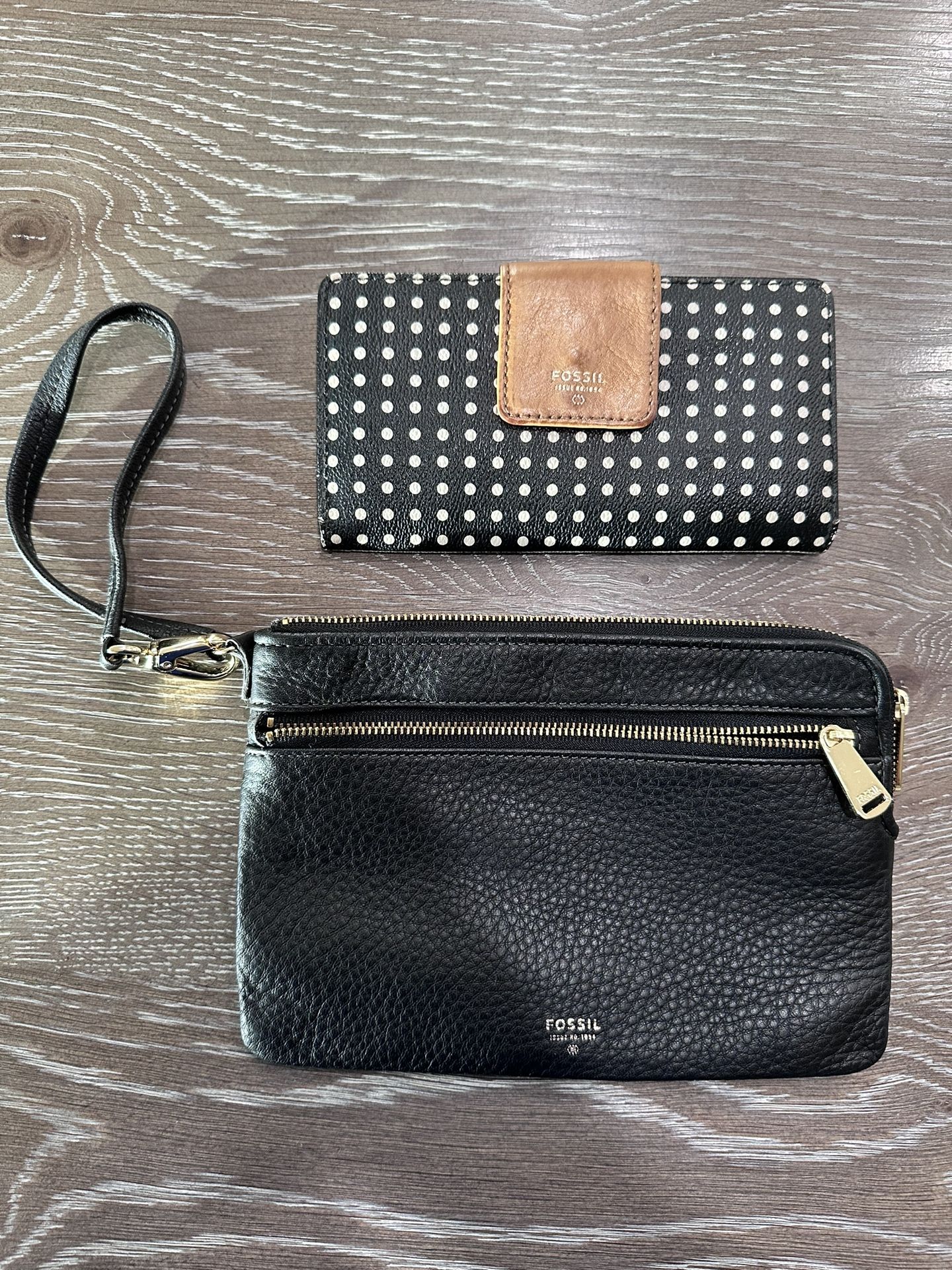 Small Leather Fossil Purse & Fossil Wallet