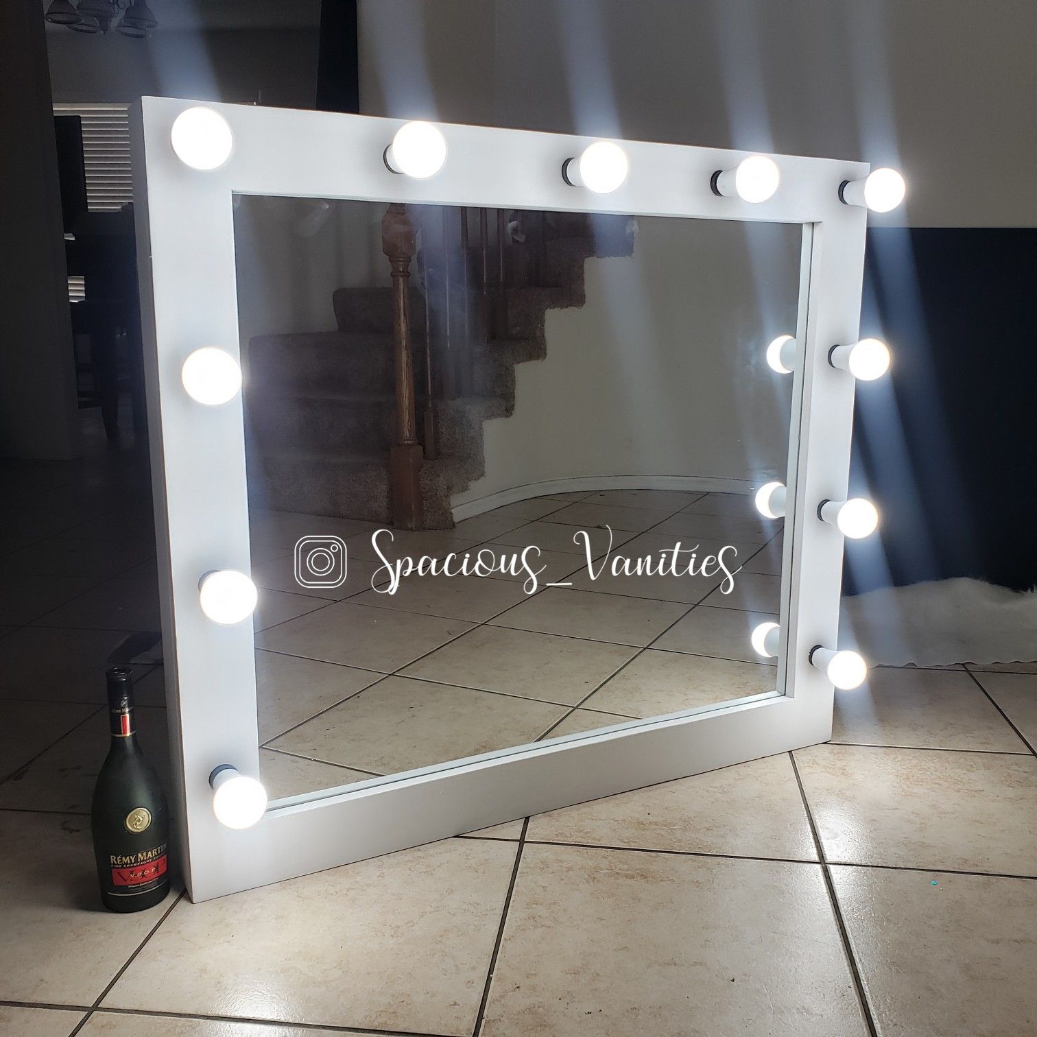 XL makeup vanity mirror 37x44