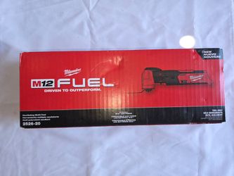 Milwaukee M12 Fuel Oscillating Multi Tool  w/attachment TOOL ONLY Brand New (Price is Firm)