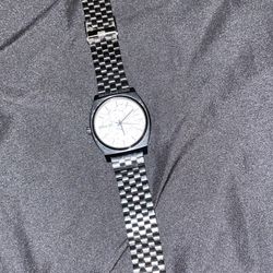 Nixon Black White Face Watch 