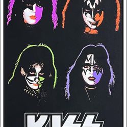 Rare KISS poster 1992 #834 Used very good 