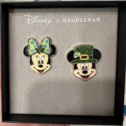 Disney Baublebar St Patrick’s Day Earrings