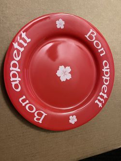 10” Ceramic Dinner Plates Set of 4 New In Box