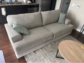 98” Balin Dove Sofa (1-year old)