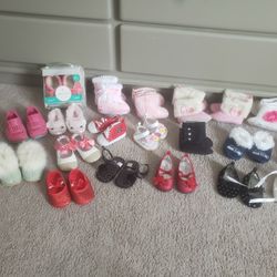 Baby Girl Shoes Newborn and Up