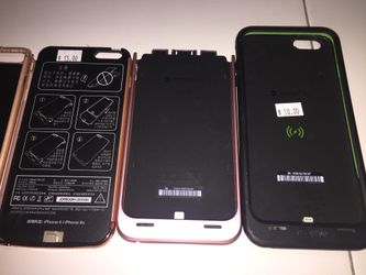 Iphone 6/6s plus charging cases $5 off price on item