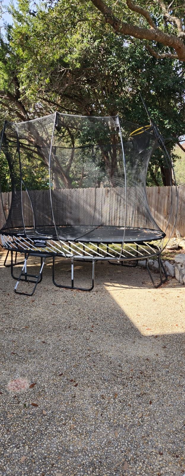 Spring Free Trampoline