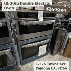 GE Electric 30 In Double Wall Oven 
