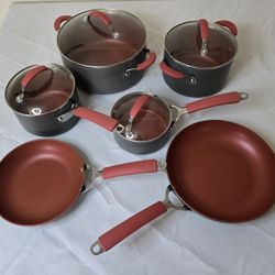 10pc Pots And Pans Set