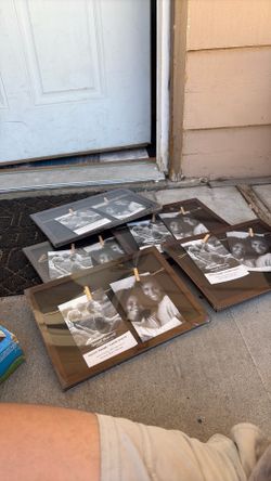 Picture frames $3 each