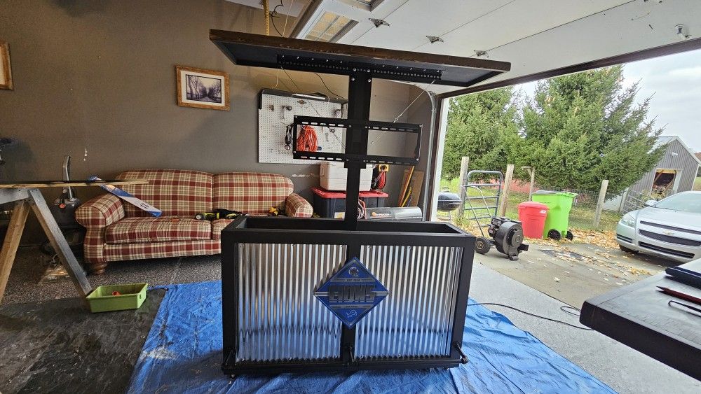 Remote Controlled Hidden TV Stand