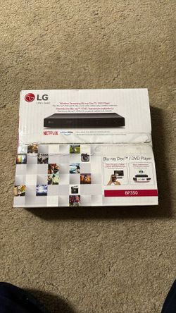 Lg BP350 Dvd/blu Ray Player with Streaming