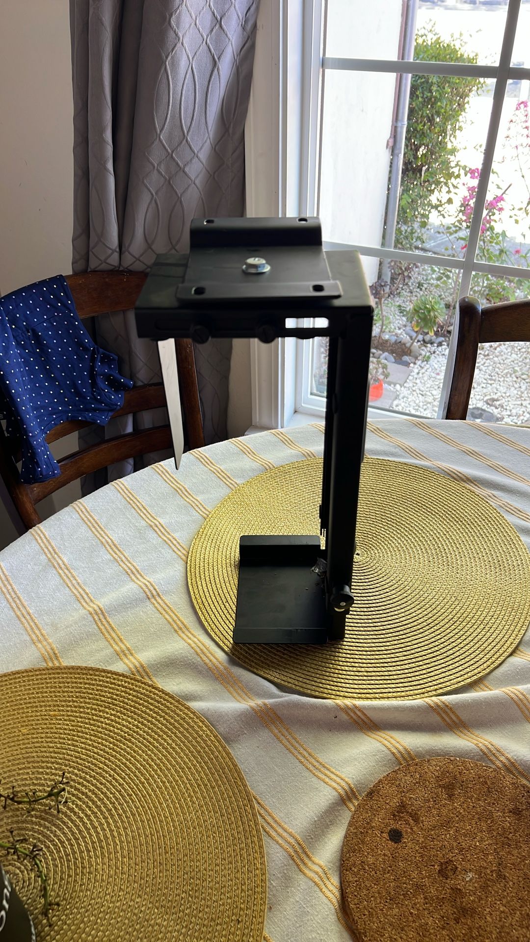 Under Table Computer Mount