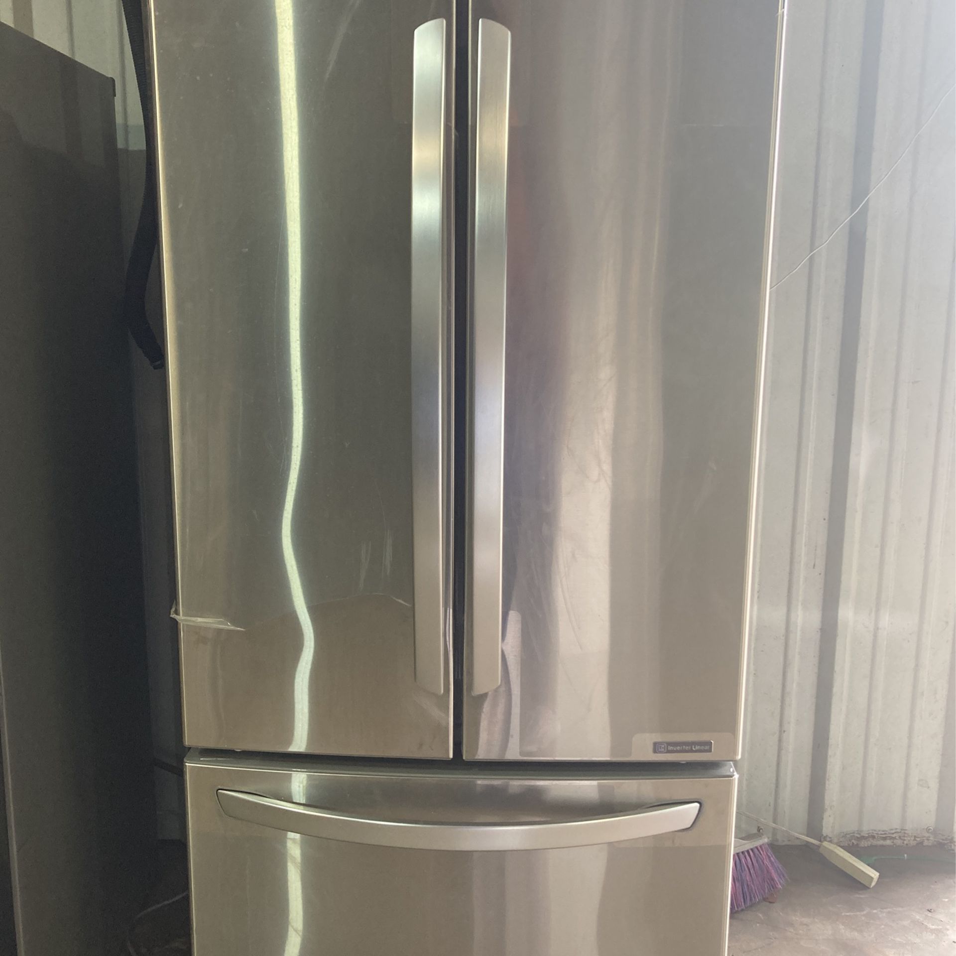 LG refrigerator French door stainless