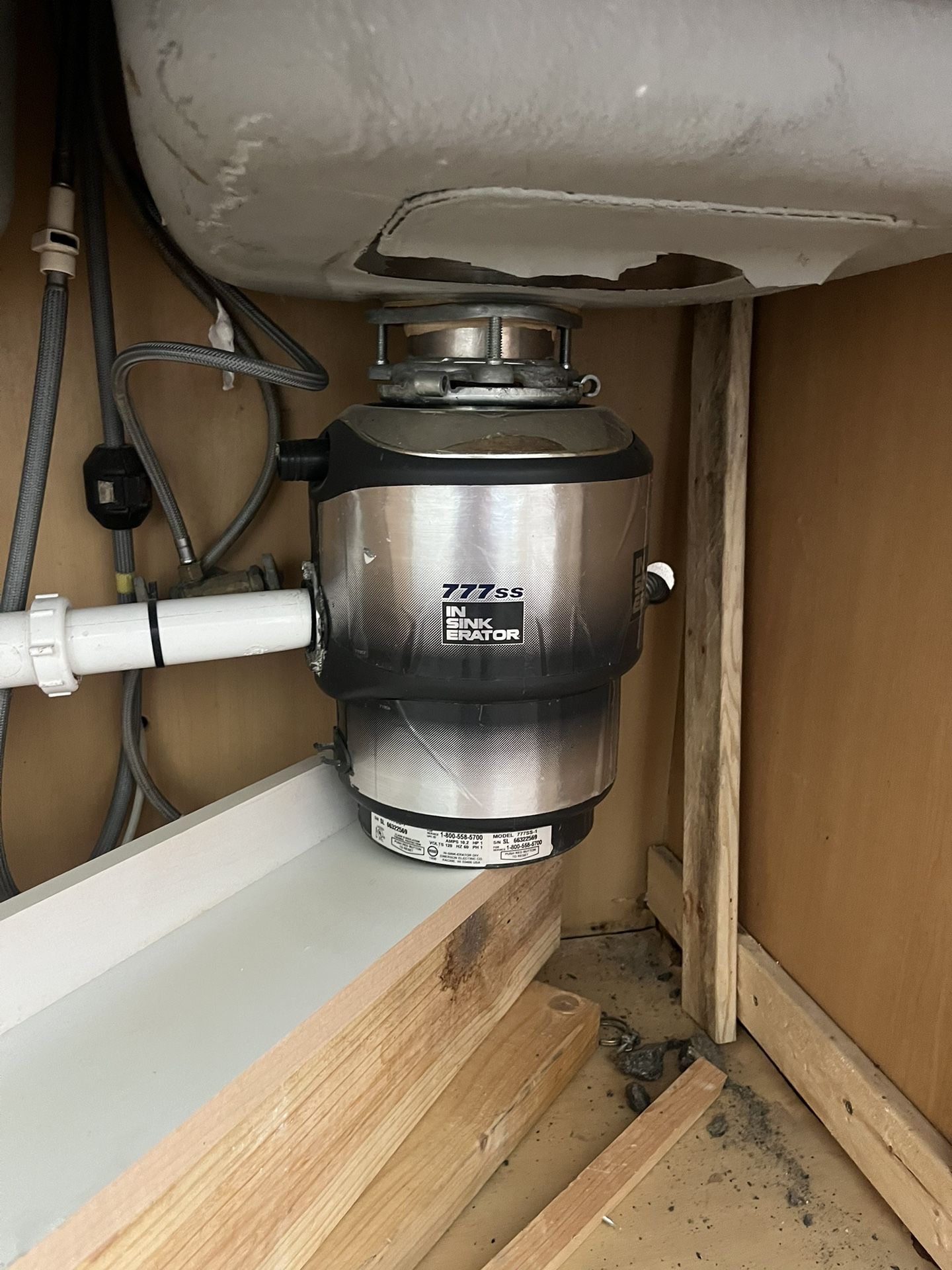 777ss Insinkerator Kitchen Garbage Disposal 