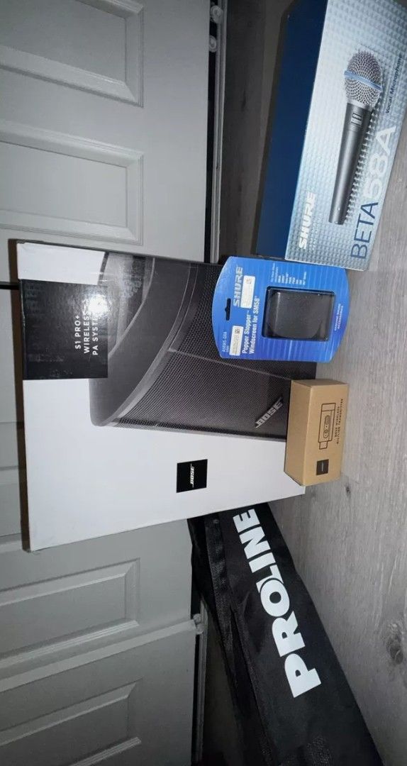 Bosse Pro Plus + Bluetooth Speaker System