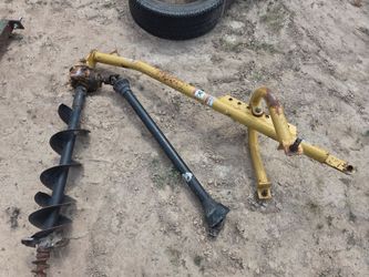 3 point post hole digger
