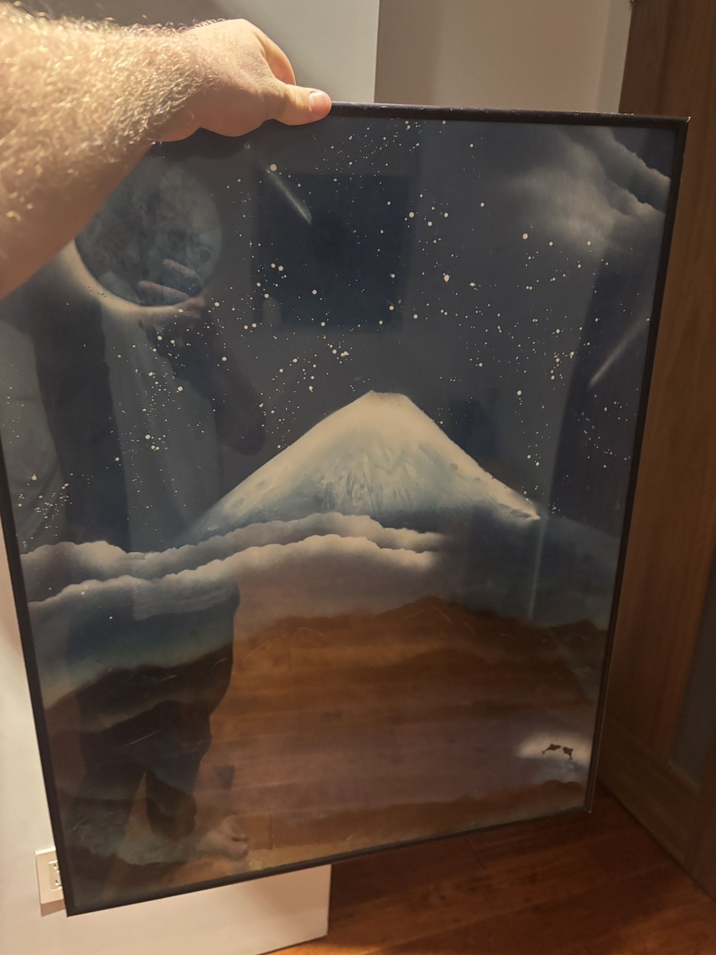 Surreal Nighttime Portrait