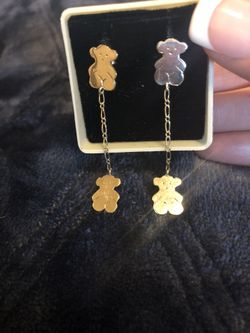 Jewelry Earrings Tous brand in 14k Gold (Yellow Gold)