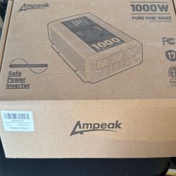 Ampeak 1000 W Pure Sine Wave Inverter