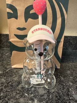 Pink Starbucks Bear Cup
