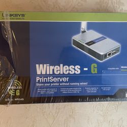 Linksys Wireless G Print Server Feel Free To Ask Questions
