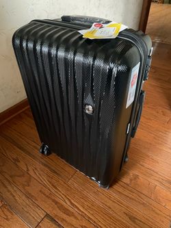 New Swiss gear 7272 Energie Expandable Hardside Luggage , Black