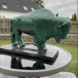 The Old Irish Buffalo Statue