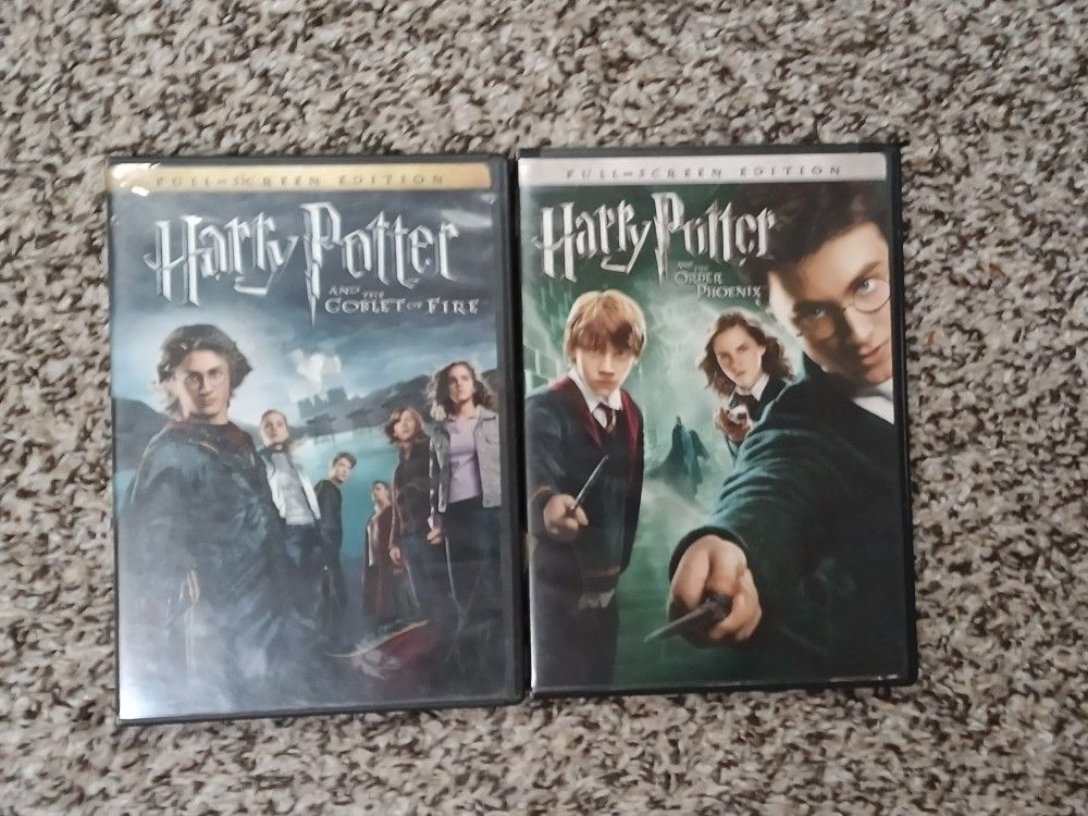 Harry Potter 4 & 5 DVD [FULL SCREEN]
