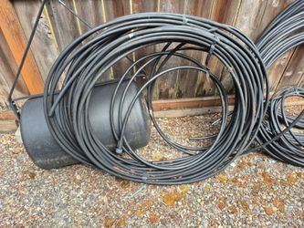 1/2 inch poly irrigation  drip line