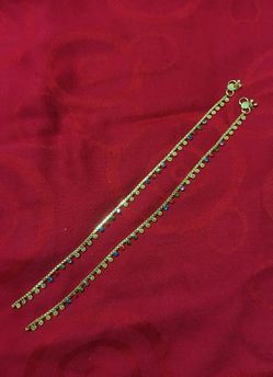 Anklets gold plated