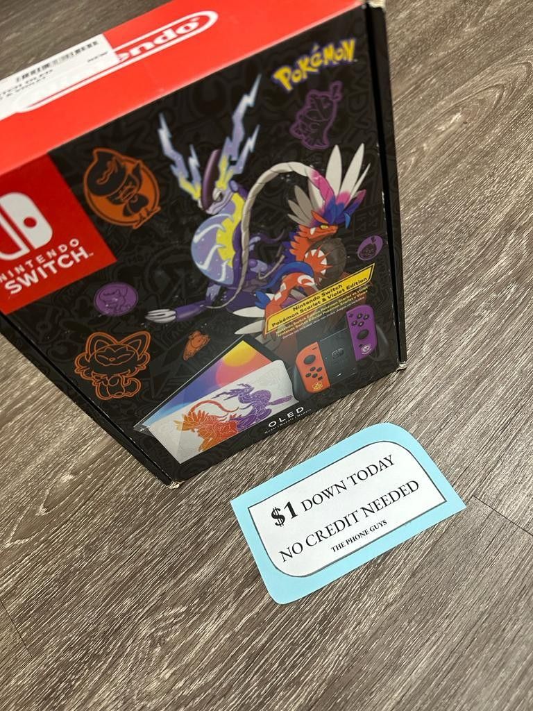 Nintendo Switch OLED Pokémon Edition New Console PAYMENTS AVAILABLE FOR AS LOW AS $1 DOWN NO CREDIT NEEDED